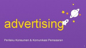 advertising Perilaku Konsumen Komunikasi Pemasaran 1 pembahasan Pengertian