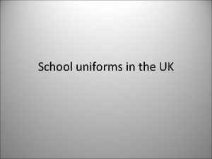 School uniforms in the UK Chatsmore Catholic High