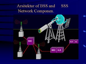 Arsitektur of BSS and Network Componen SSS 4