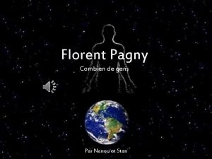 Florent Pagny Combien de gens Par Nanou et