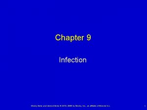 Chapter 9 Infection Mosby items and derived items