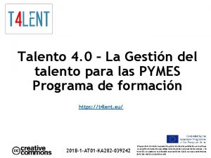 Talento 4 0 La Gestin del talento para