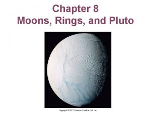 Chapter 8 Moons Rings and Pluto Units of