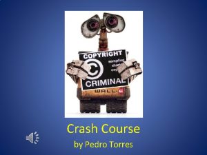 Crash Course by Pedro Torres Building on others