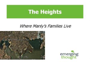 The Heights Where Manlys Families Live The Heights