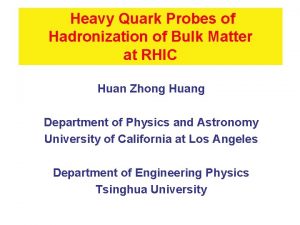 Heavy Quark Probes of Hadronization of Bulk Matter