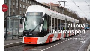 Tallinna histransport Uuring Tallinna elanikkonna seas 2020 07