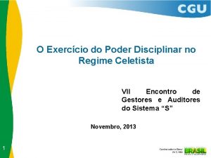 O Exerccio do Poder Disciplinar no Regime Celetista