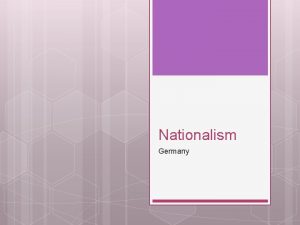 Nationalism Germany Agenda Nationalism Fact Sheet Bismarck Builds