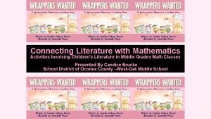 Connecting Literature with Mathematics Activities Involving Childrens Literature