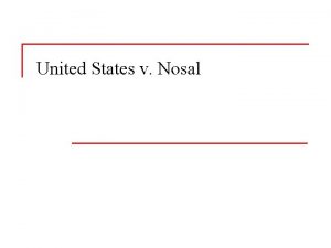 United States v Nosal The Nosal Fact Pattern