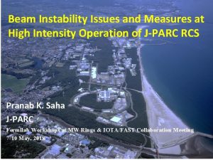 Beam Instability Issues and Measures at High Intensity