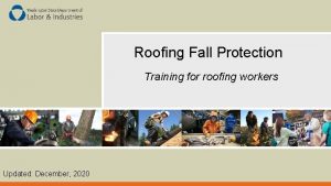 Roofing Fall Protection Training for roofing workers Updated