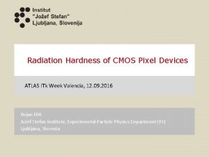 Radiation Hardness of CMOS Pixel Devices ATLAS ITk