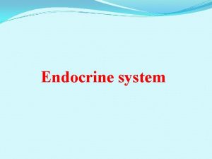 Endocrine system Thyroid Goitre Key facts Goitre refers