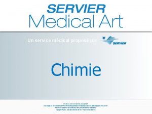 Un service mdical propos par Chimie Utilisation non