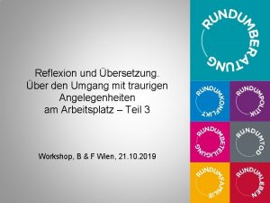 Reflexion und bersetzung ber den Umgang mit traurigen