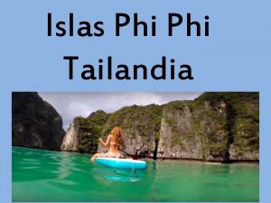 Islas Phi Tailandia Phi tambin conocidas como Koh