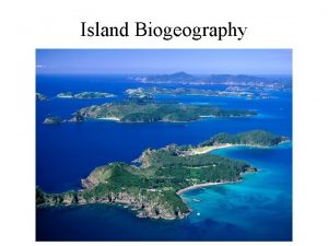 Island Biogeography Krakatau before and after 1883 eruption