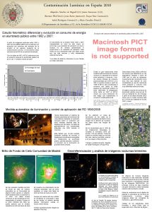 Contaminacin Lumnica en Espaa 2010 Alejandro Snchez de