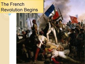 The French Revolution Begins The Old Regime French