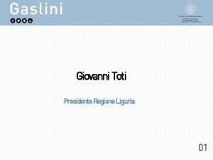 Giovanni Toti Presidente Regione Liguria 01 Pietro Pongiglione