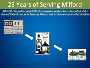 23 Years of Serving 22 Of Serving Milford