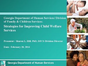 Georgia Department of Human Services Division of Family
