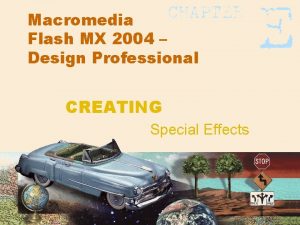 Macromedia Flash MX 2004 Design Professional CREATING Special