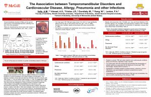 The Association between Temporomandibular Disorders and Cardiovascular Disease