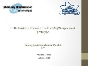 Drift Chamber detectors in the first BMN experiment