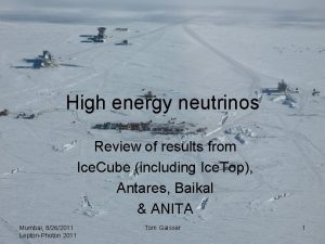 High energy neutrinos Review of results from Ice