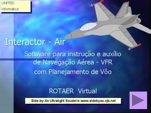 UNITED Informtica Interactor Air Software para instruo e