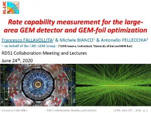 Rate capability measurement for the largearea GEM detector