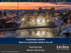 Customize Letters How to customize letters via xsl