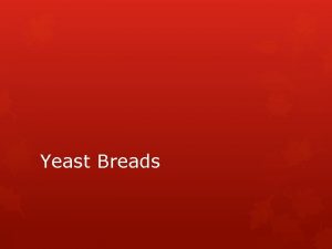 Yeast Breads Homemade Yeast Bread It has a