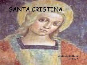 SANTA CRISTINA Cristina Valls Martn 4 rt ESO