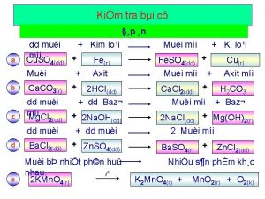 Kim tra bi c a dd mui mi