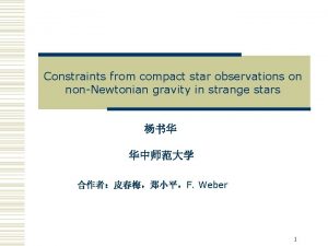 Constraints from compact star observations on nonNewtonian gravity