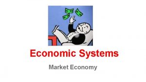 Economic Systems Market Economy Teacher note Economic spectrum