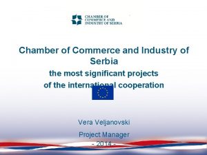 Chamber of Commerce and Industry of Serbia the