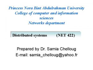 Princess Nora Bint Abdulrahman University College of computer