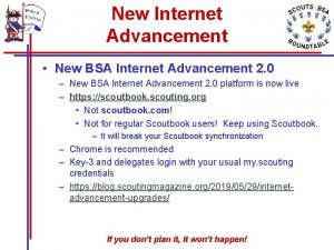 New Internet Advancement New BSA Internet Advancement 2