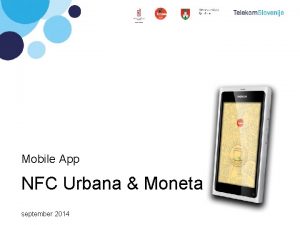 Mobile App NFC Urbana Moneta september 1 NFC