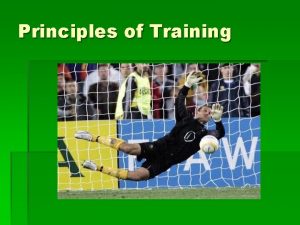 Principles of Training Progressive Overload Specificity Warmup Principles