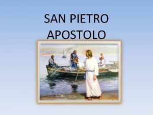 SAN PIETRO APOSTOLO 1 ANCHE LUI STATO CHIAMATO