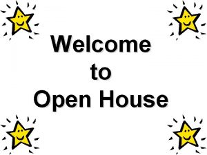 Welcome to Open House About Me Jennifer Riegel