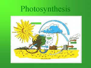 Photosynthesis What is Photosynthesis Photosynthesis uses the energy