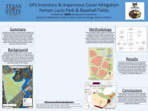GPS Inventory Impervious Cover Mitigation Ramon Lucio Park