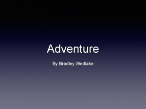 Adventure By Bradley Wedlake The Hobbit An Unexpected